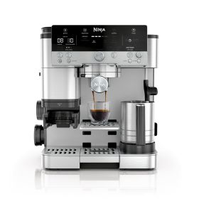 Cafe Premier Series, Stainless Steel Espresso Machine and Drip Coffee Maker with integrated Coffee Grinder and Milk Frother Cafe Premier Series, Stainless Steel Espresso Machine and Drip Coffee Maker with integrated Coffee Grinder and Milk Frother